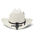 Sombrero Cuernos Chuecos 100X Estilo Sinaloa con Plumas - Cuernos Chuecos