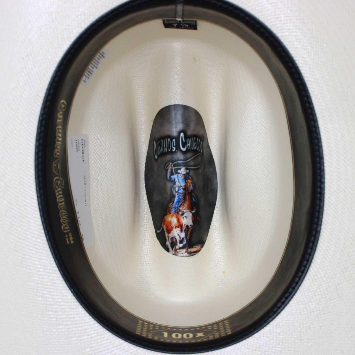 Sombrero Cuernos Chuecos 100X Horma George - Cuernos Chuecos