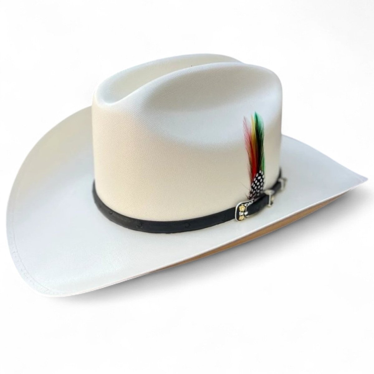 Sombrero de Hoja de Palma Cuernos Chuecos 10,000X Horma Sinaloa CC - 1504 - Cuernos Chuecos