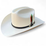 Sombrero de Hoja de Palma Cuernos Chuecos 10,000X Horma Sinaloa CC - 1504 - Cuernos Chuecos