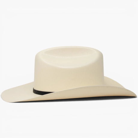 Sombrero Fino 1,000X Estilo Chaparral con Plumas Ala 3.5" Tafilete Original - Tombstone