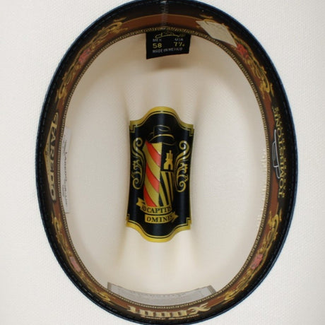 Sombrero Tombstone 1,000X Estilo El Inombrable con Plumas - Tombstone