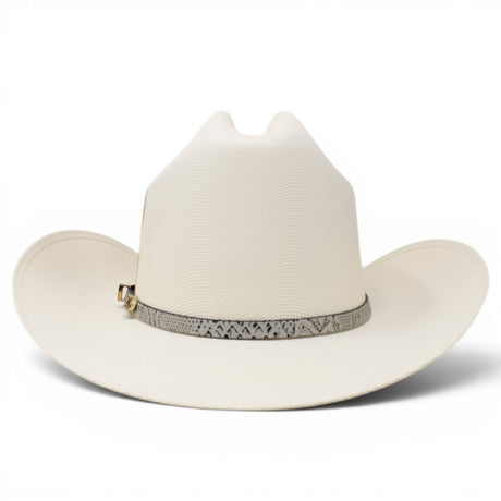 Sombrero Tombstone 1,000X Estilo El Inombrable con Plumas - Tombstone