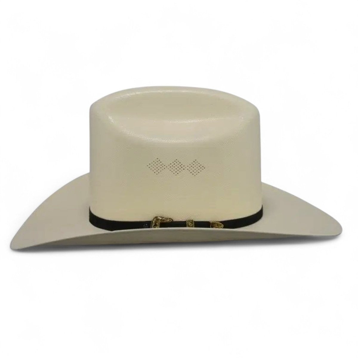 Sombrero Tombstone 30X Estilo El Fantasma con Plumas Copa Alta 2.0 - Tombstone