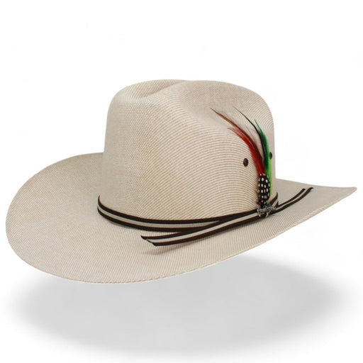 Sombrero Tombstone Estilo Sinaloa Color Beige con Liston - Tombstone