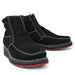 Square Toe Double Density Work Boots with Double Zipper - La Carreta