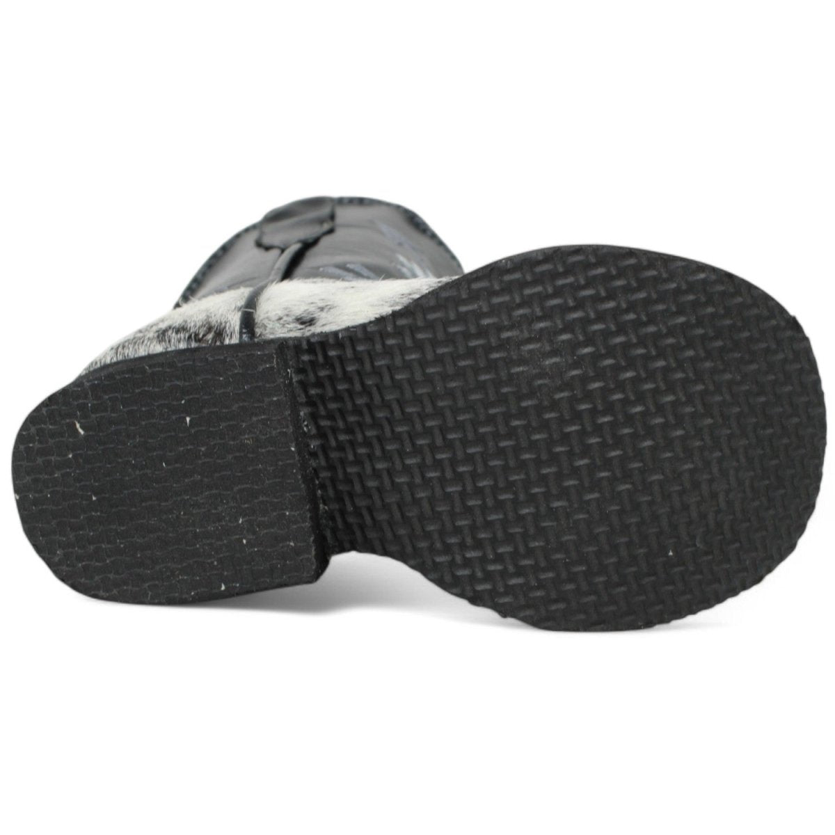 Tanner Mark Infant Leather Square Toe Boots Cow Hair - Tanner Mark Boots