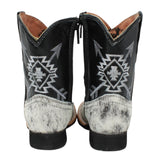 Tanner Mark Infant Leather Square Toe Boots Cow Hair - Tanner Mark Boots
