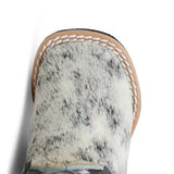 Tanner Mark Infant Leather Square Toe Boots Cow Hair - Tanner Mark Boots