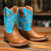 Tanner Mark Kid's Leather Square Toe Boots - Aubrey - Tanner Mark Boots