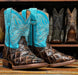 Tanner Mark Kid's Monster Fish Print Square Toe Boots - Cooper - Tanner Mark Boots