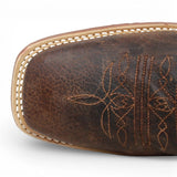 Tanner Mark Men's Roscoe Square Toe Leather Boots Buffalo Honey - Tanner Mark Boots