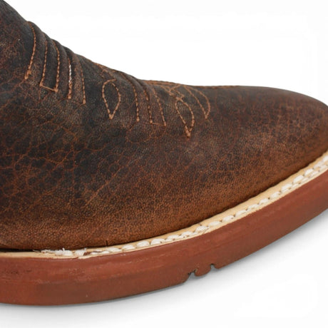 Tanner Mark Men's Roscoe Square Toe Leather Boots Buffalo Honey - Tanner Mark Boots