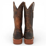 Tanner Mark Men's Roscoe Square Toe Leather Boots Buffalo Honey - Tanner Mark Boots