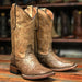 Tanner Mark Youth's Leather Square Toe Boots - Brazos - Tanner Mark Boots