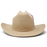 Texana 200X Estilo El Innombrable Quincy Color Camel con Plumas - Quincy Boots