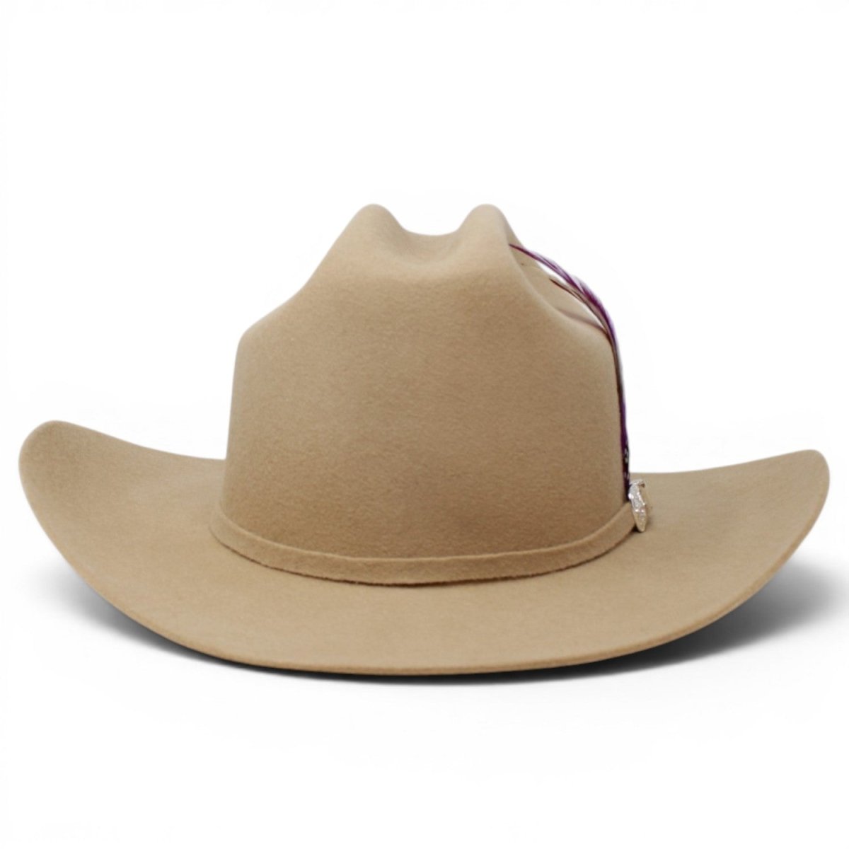 Texana 200X Estilo El Innombrable Quincy Color Camel con Plumas - Quincy Boots