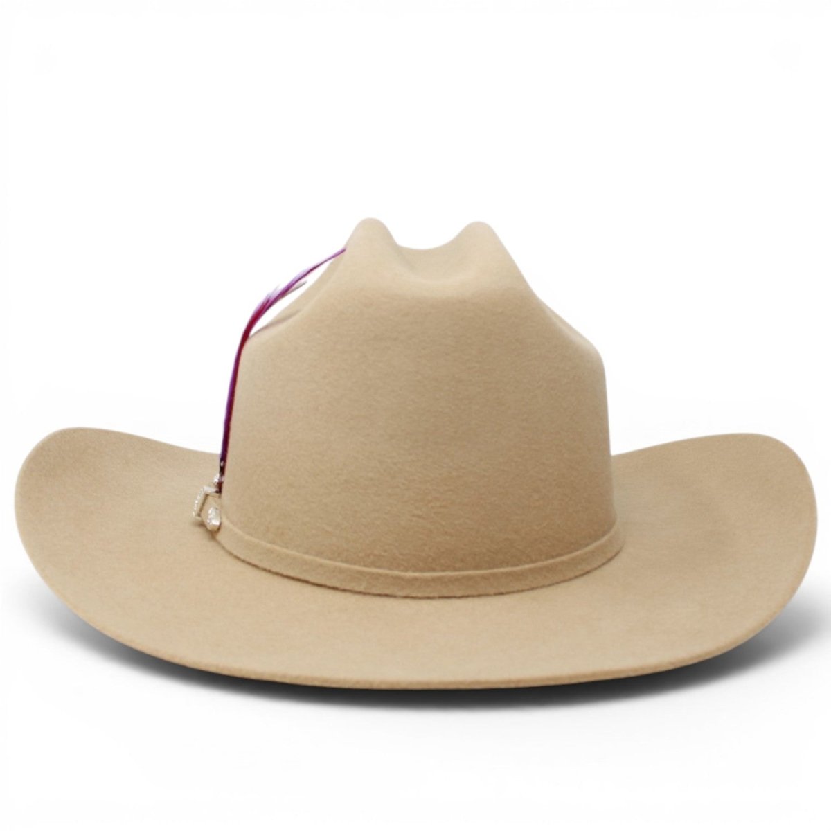 Texana 200X Estilo El Innombrable Quincy Color Camel con Plumas - Quincy Boots