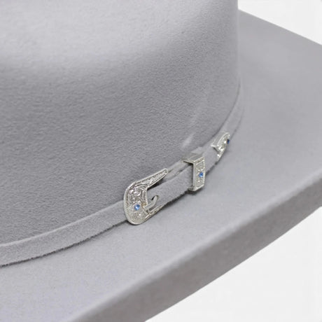 Texana Black Stone 100X Gris Estilo Joan Sebastian - Rodeo Imports