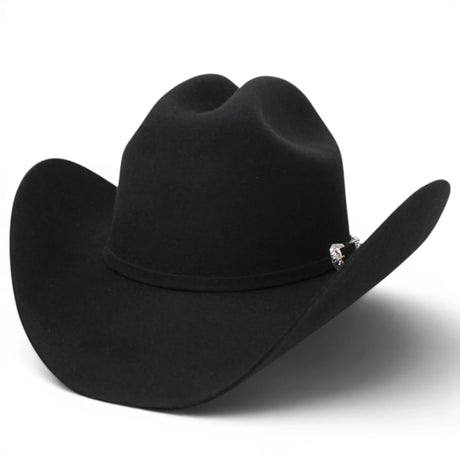Texana Black Stone Calidad 100X Negro Horma Joan Sebastian ROD-100XB - Rodeo Imports