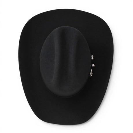 Texana Black Stone Calidad 100X Negro Horma Joan Sebastian ROD-100XB - Rodeo Imports