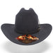 Texana Carin Leon Oficial Gris Oxford con Pluma de Plata - Laredo Hats