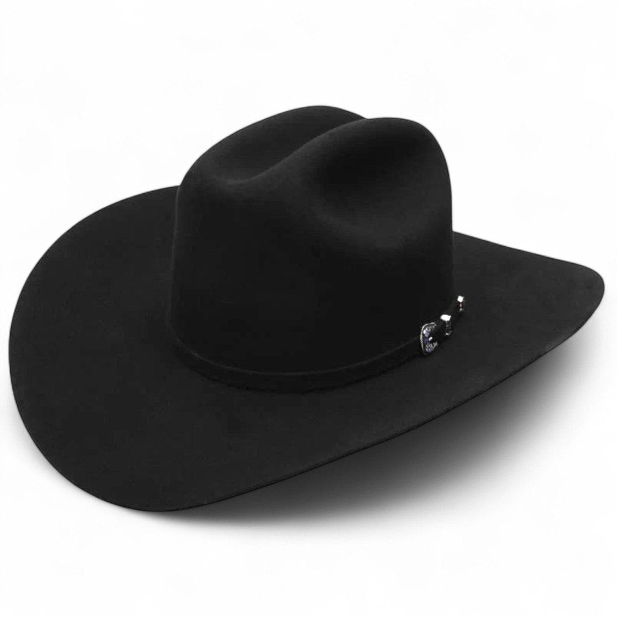 HORN 黒 LLサイズ チャップス Texana - Cowboy Hat Crooked Horns Sinaloa 100X Black Color