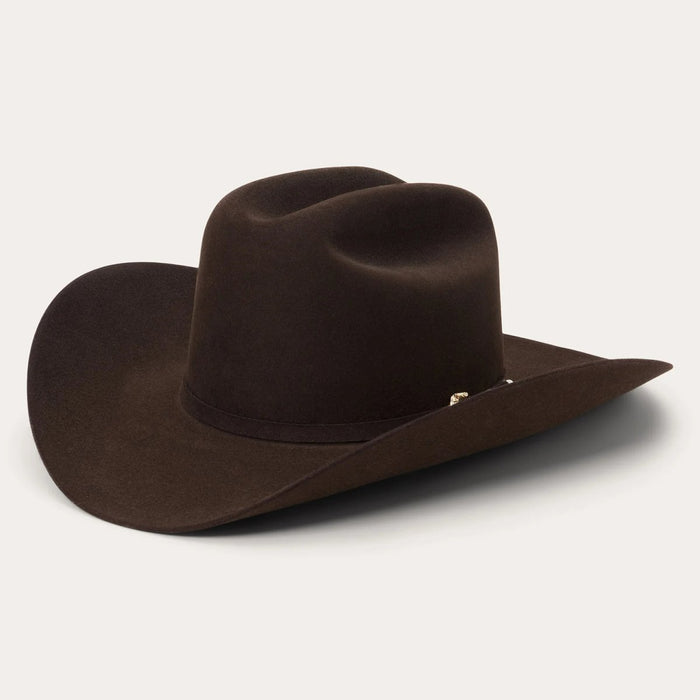 Texana El Patron Stetson 30x de Fieltro de Castor Color Chocolate - Stetson