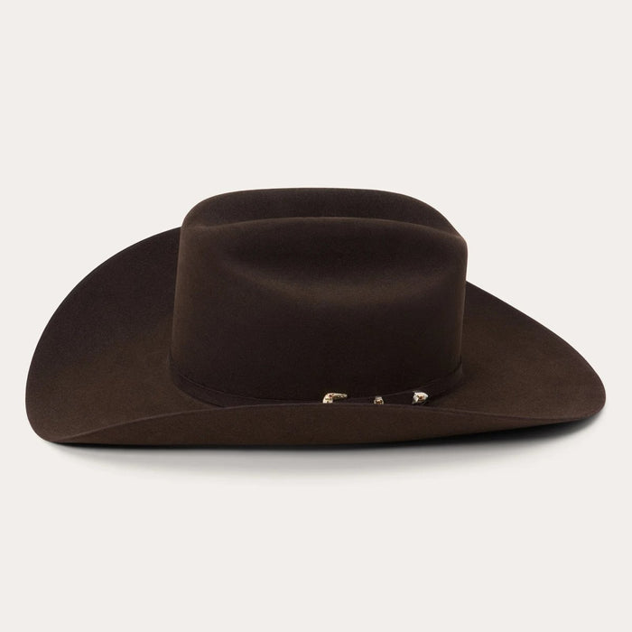 Texana El Patron Stetson 30x de Fieltro de Castor Color Chocolate - Stetson