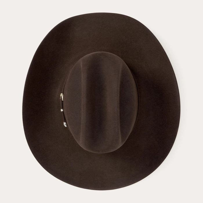 Texana El Patron Stetson 30x de Fieltro de Castor Color Chocolate - Stetson