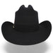 Texana Los Dos Carnales 100X Copa Alta Color Negro Stone Hats - Tombstone