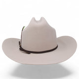 Texana Morcon 20X Estilo Sinaloa con Plumas Beige - Rodeo Durango