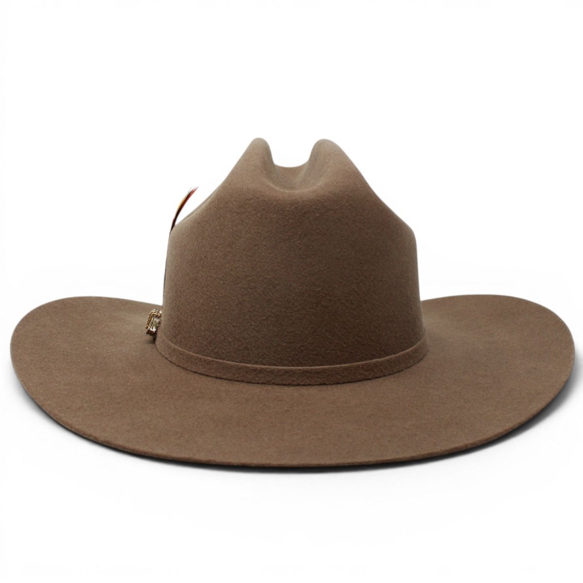 Texana Nuez 20X Estilo Sinaloa (Chaparral) con Pluma – Tombstone Hats - Tombstone