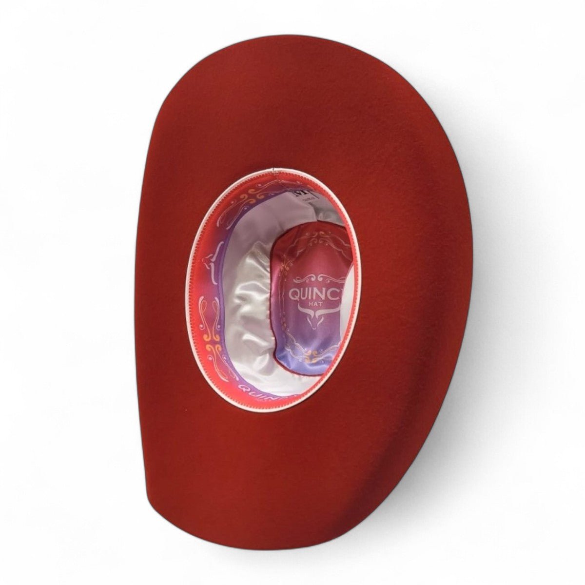 Texana Sombrero Vaquero para Mujer Rojo - Quincy Boots