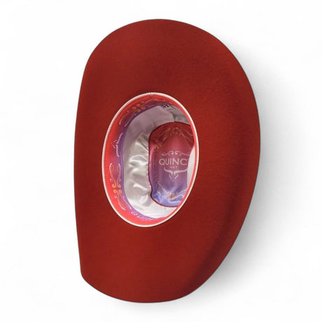 Texana Sombrero Vaquero para Mujer Rojo - Quincy Boots