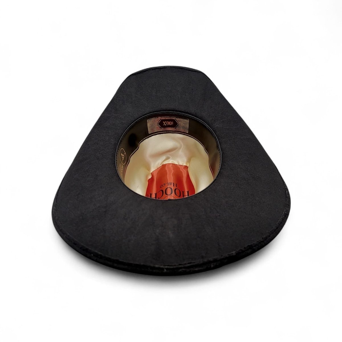 Texana Vaquera para Hombre de Fieltro Sintetico Color Negro con Pluma Incluida – Hooch HTD50 - Hooch