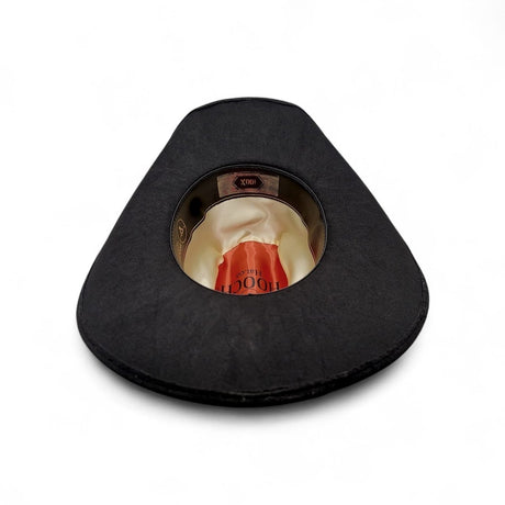 Texana Vaquera para Hombre de Fieltro Sintetico Color Negro con Pluma Incluida – Hooch HTD50 - Hooch