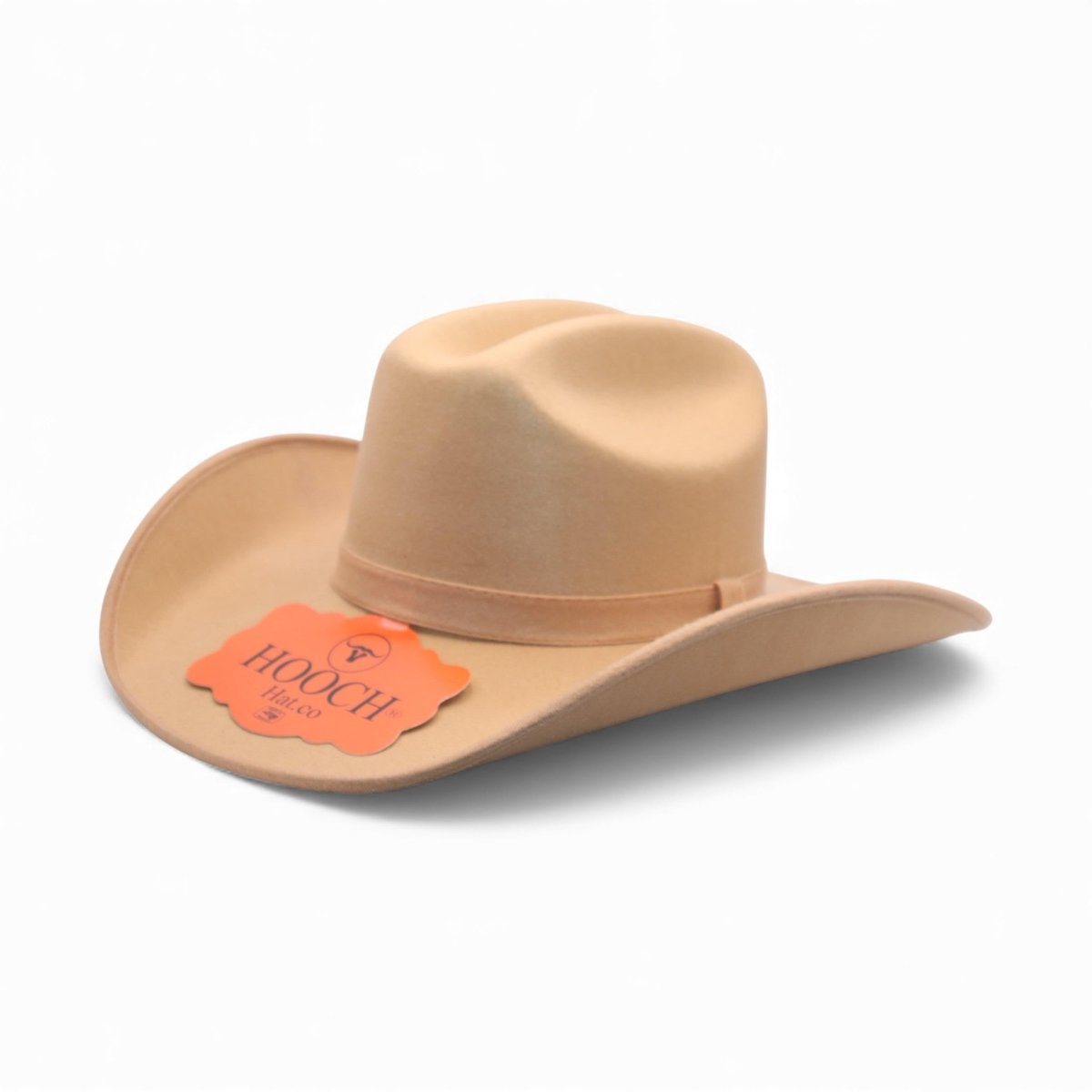 Texana Vaquera para Mujer de Fieltro Sintético Color Camel Estilo Western – Hooch HTD - 56 - Hooch