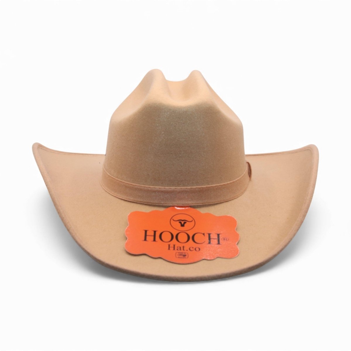 Texana Vaquera para Mujer de Fieltro Sintético Color Camel Estilo Western – Hooch HTD - 56 - Hooch
