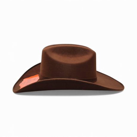 Texana Vaquera para Mujer de Fieltro Sintético Color Chocolate Estilo Western – Hooch HTD - 55 - Hooch