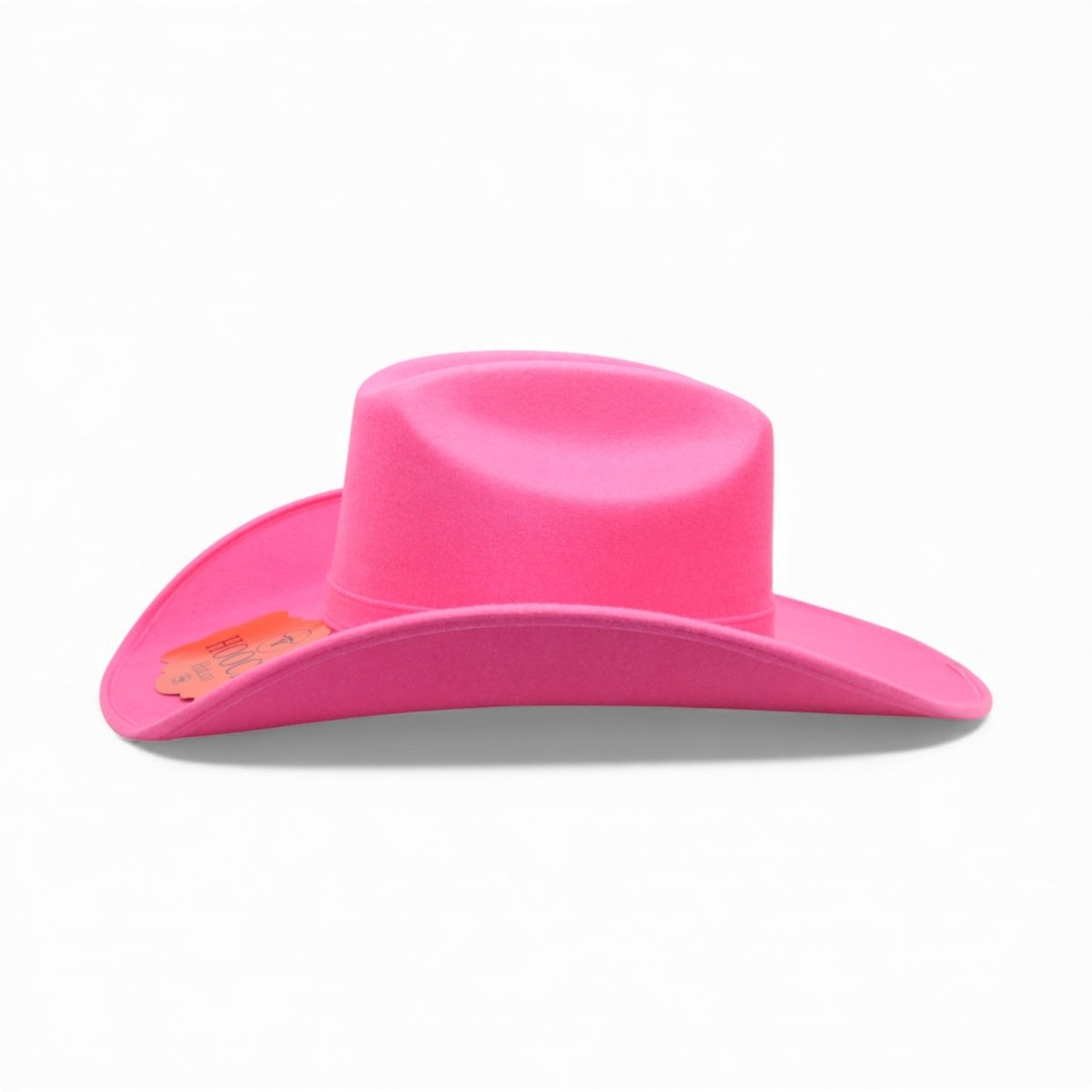 Texana Vaquera para Mujer de Fieltro Sintético Color Fucsia Estilo Western – Hooch HTD - 53 - Hooch