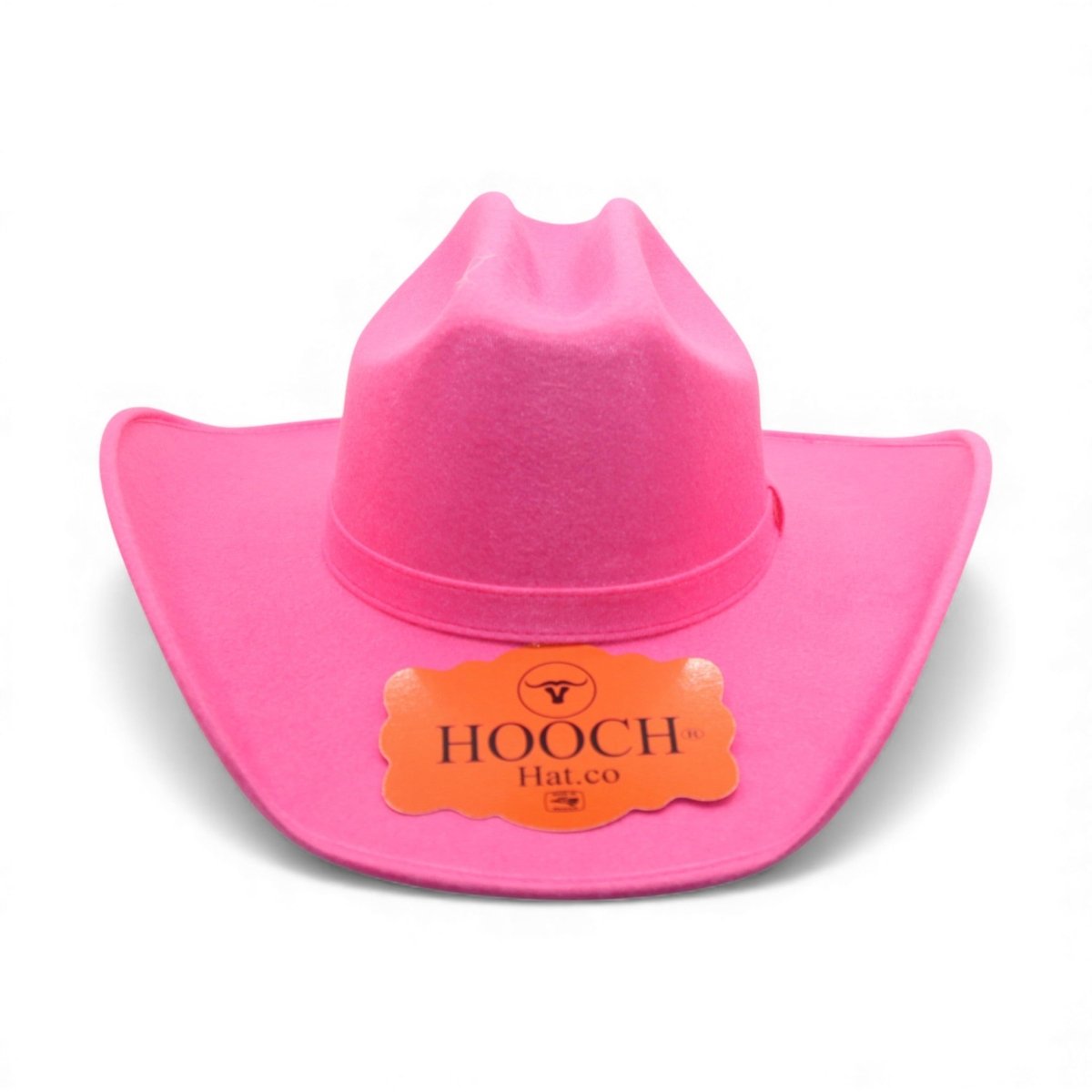Texana Vaquera para Mujer de Fieltro Sintético Color Fucsia Estilo Western – Hooch HTD - 53 - Hooch