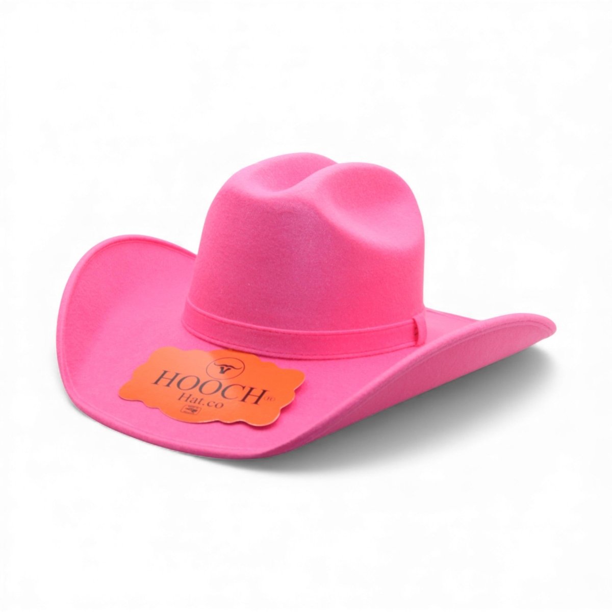 Texana Vaquera para Mujer de Fieltro Sintético Color Fucsia Estilo Western – Hooch HTD - 53 - Hooch