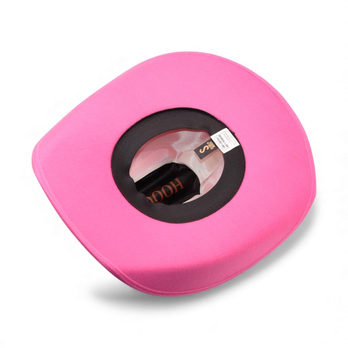 Texana Vaquera para Mujer de Fieltro Sintético Color Fucsia Estilo Western – Hooch HTD - 53 - Hooch