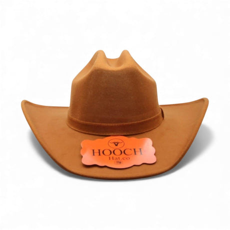 Texana Vaquera para Mujer de Fieltro Sintético Color Tan Estilo Western – Hooch HTD - 58 - Hooch