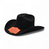 Texana Vaquera Unisex de Fieltro Sintético Color Negro Estilo Western – Hooch HTD - 51 - Hooch