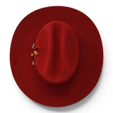 Texana Vino 20X Estilo Sinaloa (Chaparral) con Pluma – Tombstone Hats - Tombstone