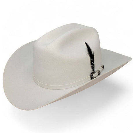 Texana White Panther Cuernos Chuecos 6X Estilo Panter Belico Color Blanco - Cuernos Chuecos