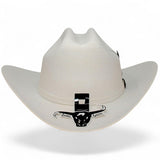 Texana White Panther Cuernos Chuecos 6X Estilo Panter Belico Color Blanco - Cuernos Chuecos