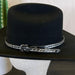 Toquilla de Hilo de Plata Original para Sombrero o Texana / Hat Sterling Band - White Diamonds Boots